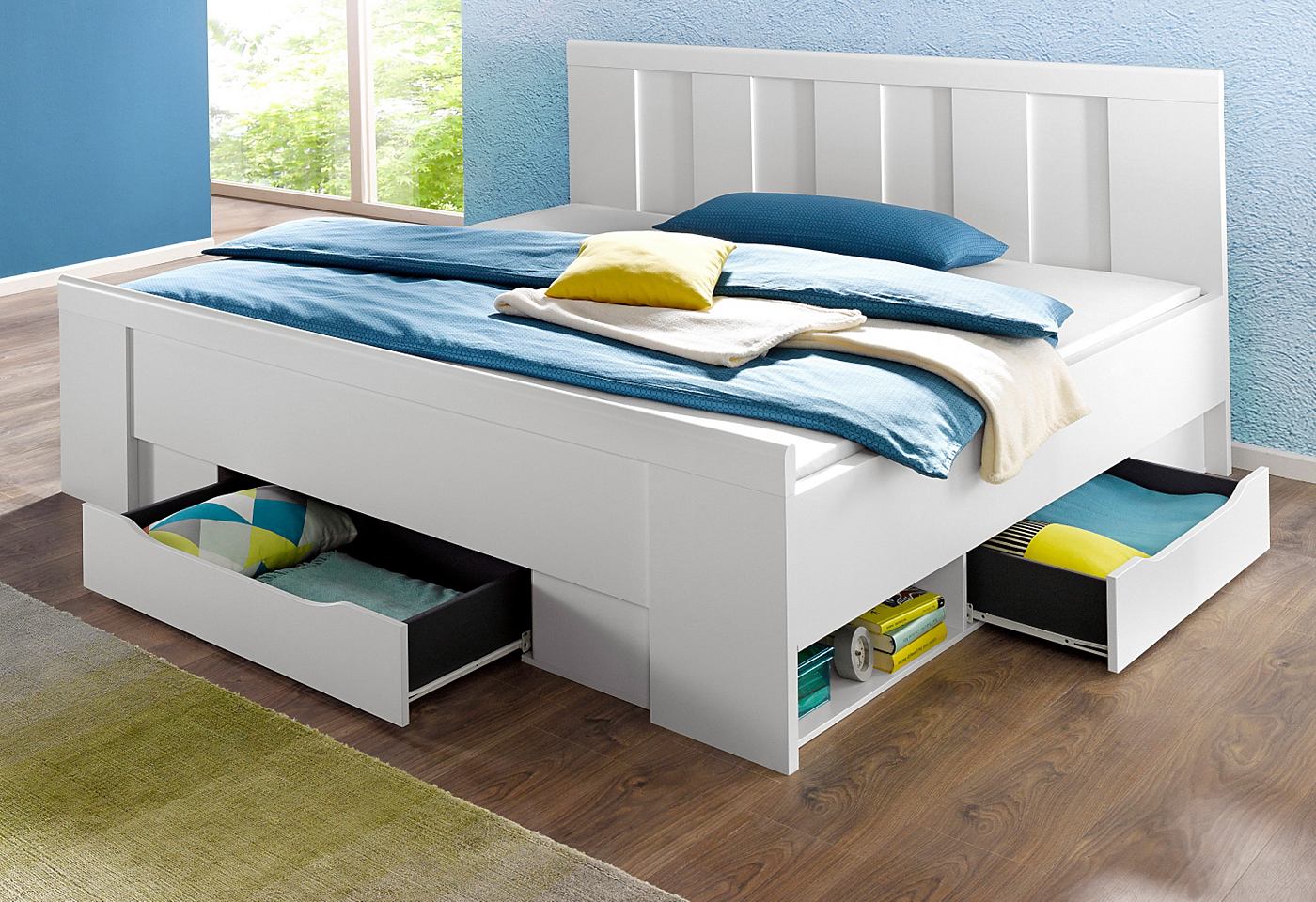 Opblaasbaar logeerbed kind design bedden.