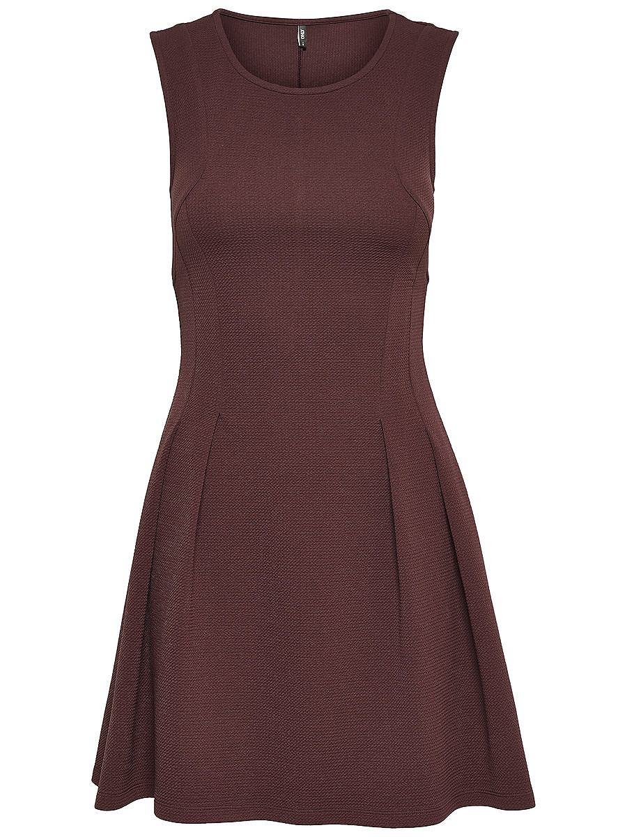 ONLY Effen Mouwloze jurk multicolor