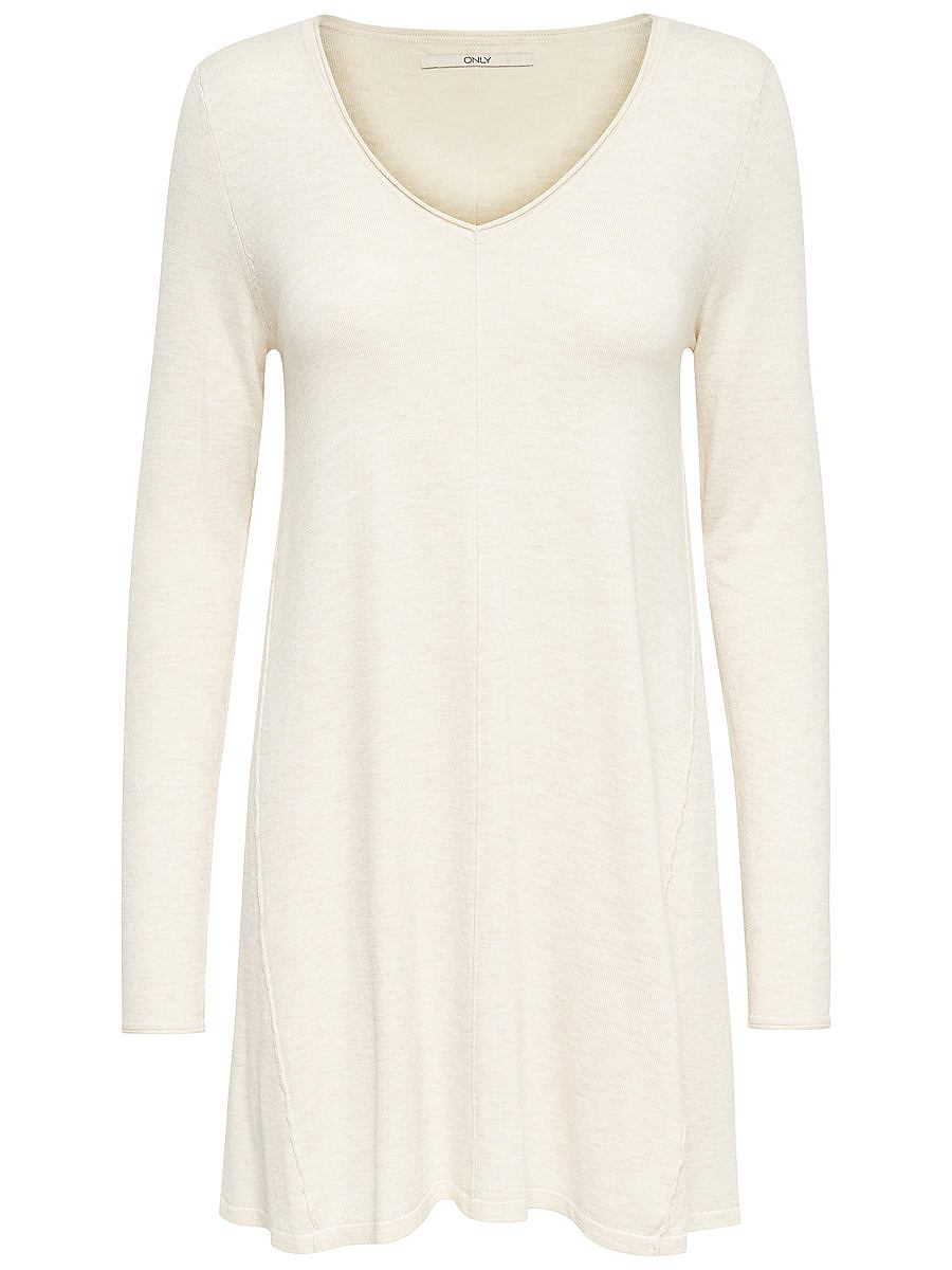 ONLY Ruimvallende gebreide jurk multicolor