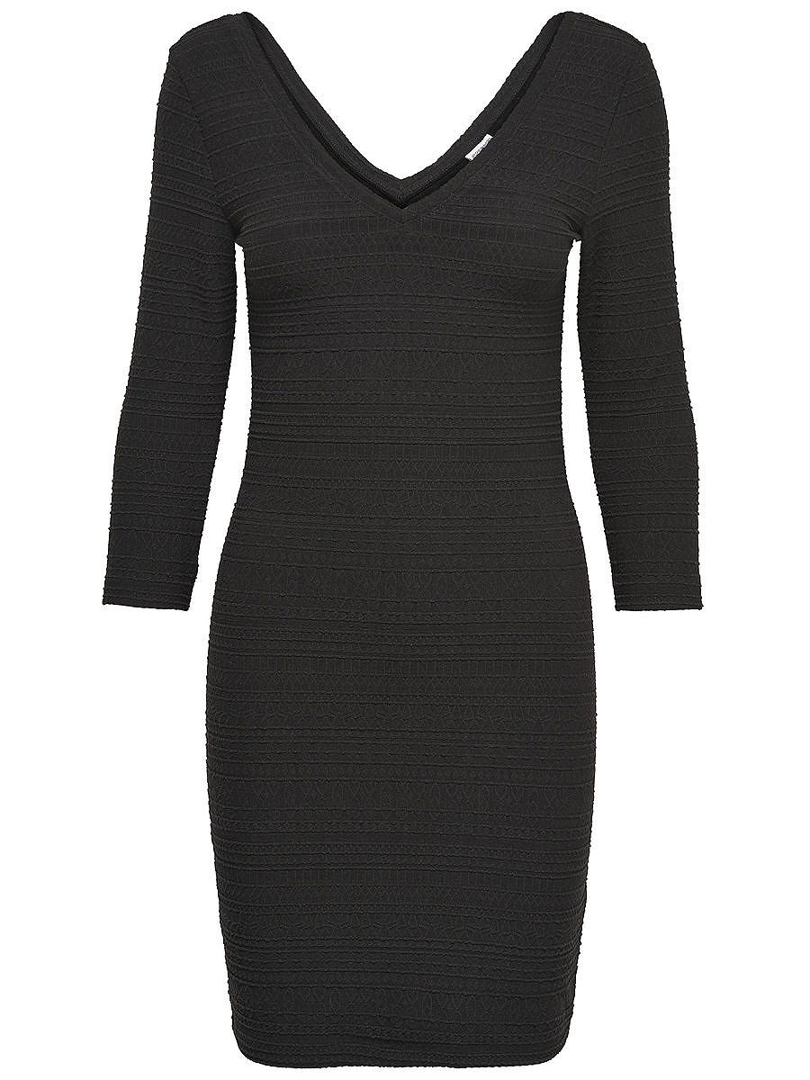 ONLY Effen Korte jurk zwart