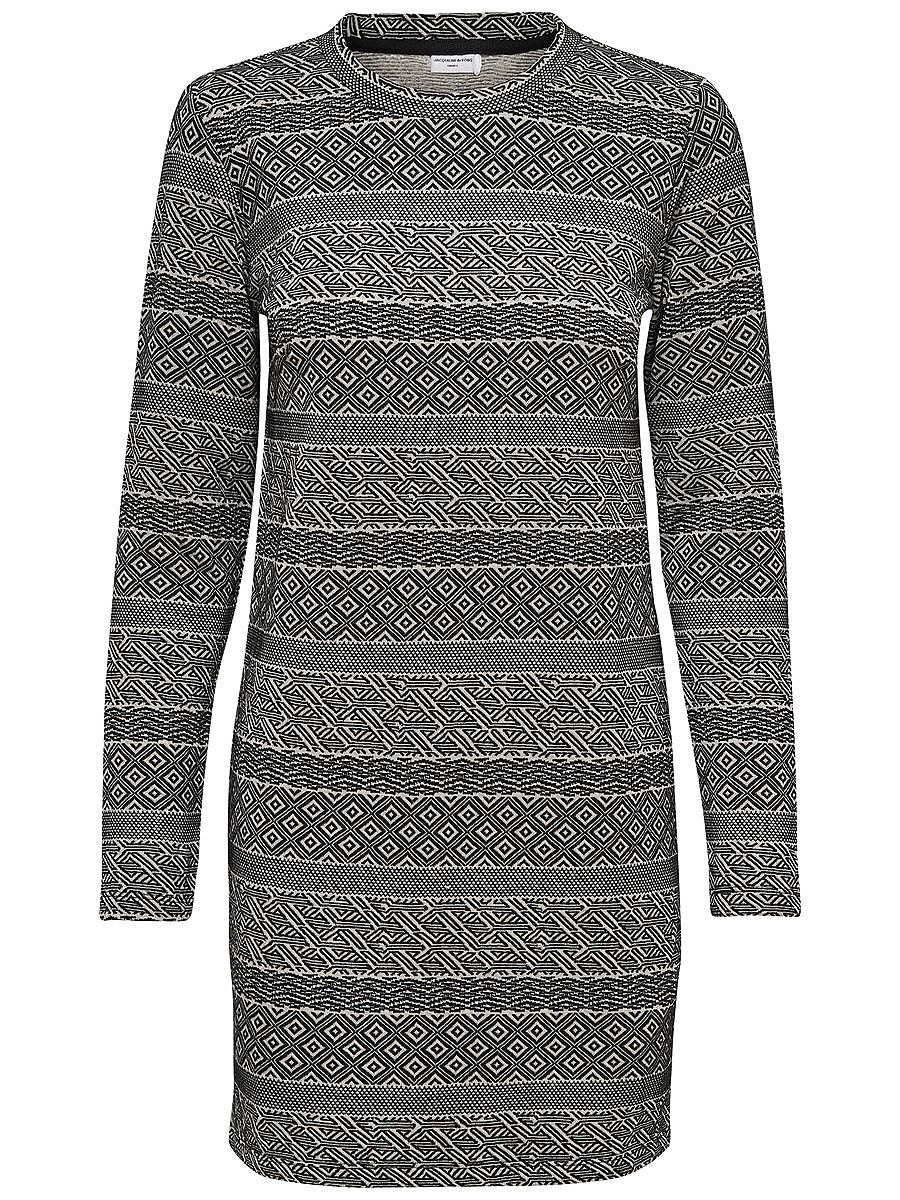 ONLY Print jurk met lange mouwen multicolor