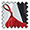 rood + zwart + wit&nbsp;Top, set van 3, VIVANCE ACTIVE