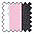 2x roze + 2x wit + 2x zwart&nbsp;Hipster, set van 6, VIVANCE ACTIVE