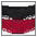 rood + zwart&nbsp;Lascana brasil-slip, set van 2