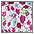 braamrood gebloemd&nbsp;Kidoki top