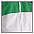 wit/groen&nbsp;Adidas geweven pak