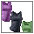 mint + lila + antraciet&nbsp;Sporthemd, H.I.S, set van 3