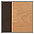 beukenkleur latten-look/bruin&nbsp;Wandmeubel, 6-delig