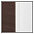 wit/choco&nbsp;Schoenenkast