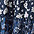 blauw/wit&nbsp;Chillytime zomerrok