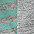 turquoise + grijs&nbsp;CFL shirt voor meisjes, set van 2