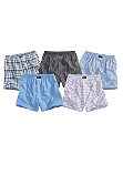 Geweven boxershort, Le Jogger, set van 5