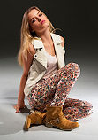 Material Girl imitatieleren gilet