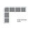 Hoekbank, Primabelle, Softlux, Softlux/structuur of structuur, detail #4