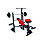 Fitnessbank, Christopeit, 'Basic Concept de Luxe', met lange halterstang, detail #1