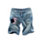 Jeansbermuda, Amy Jones, detail #2