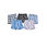 Geweven boxershort, Le Jogger, set van 5, detail #1