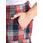 Blend geruite short, detail #4