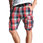 Blend geruite short, detail #1
