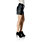 Leren short, lamsnappa, detail #3