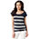TOM TAILOR T-shirt »deluxe lace stripe tee«, detail #1